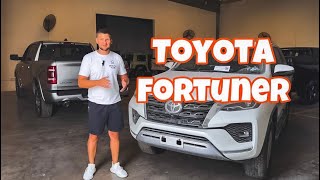 Toyota Fortuner 4,0л 23г VXR в максимальной комплектации из ОАЭ. Обзор