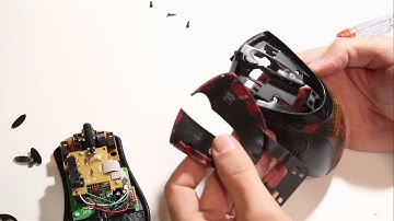 Как разобрать мышку A4Tech XL-740K