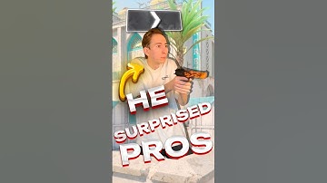 HE SURPRISED PRO PLAYERS 😱 #cs2 #csgo #cs2major