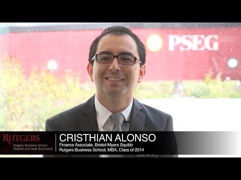 new brunswick university Rutgers is the business school where pharma companies come to recruit, Cristhian, MBA ‘14