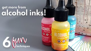 amazing ALCOHOL INK techniques you need to TRY RIGHT NOW! screenshot 2