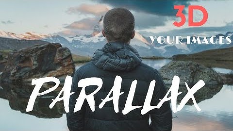 How to make Parallax Effect using PicsArt and kinemaster | Make 3D image in just 5 mins..