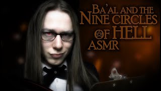 Ba'al Welcomes You To Hell ASMR - Describes Nine Circles (British Accent, Writing Sounds, Feather)