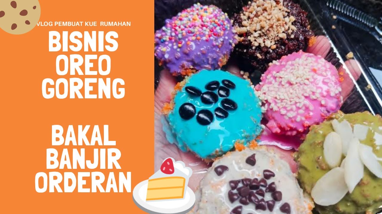 IDE BISNIS OREO GORENG VIRAL| CARA MEMBUAT OREO GORENG 