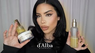 All about my GLOWY skincare routine FT D’Alba