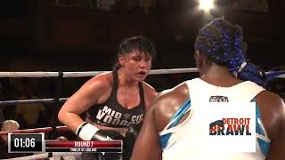 Claressa Shields Vs Sydney Leblanc Round 7