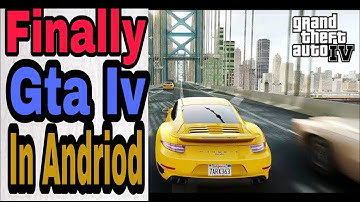 Finally Gta iv Is Now On Playstore || Gta Iv Mobile Andriod/iOS||