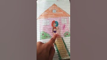 my dollhouse diy quiet book from paper #part 1