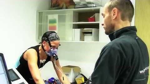 VO2max with Quark CPET and integrated Stress ECG for Dutch Ironman female athlete Hanneke de Boer