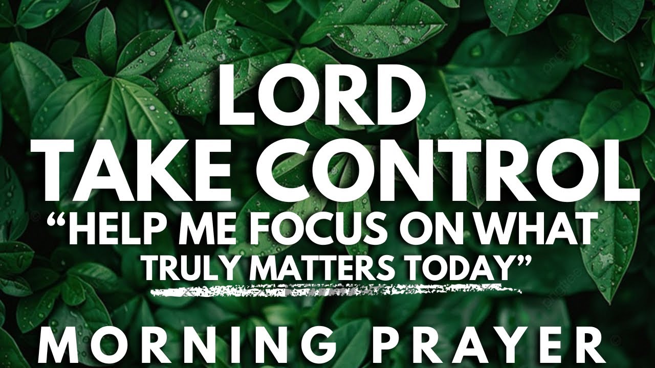 ⁣Ask God to Order Your Priorities Before the Day Begins | Morning Prayer