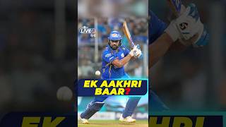 Last game for #RohitSharma in #MI colours? 👀🥺 #IPL2024 #Shorts #MumbaiIndians #CBShorts