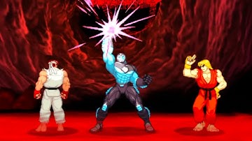 Marvel VS Capcom 2 - Ryu/War Machine/Ken - Expert Difficulty Playthrough