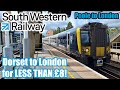Dorset to London for LESS THAN £8 aboard SWR's Class 444 Desiro!