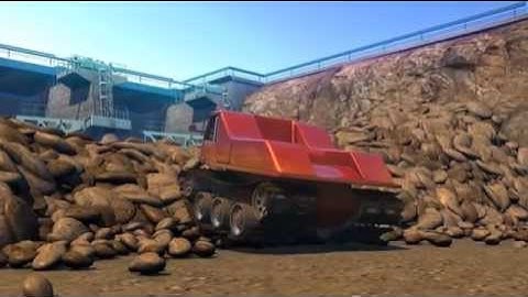 Cinema 4D Track Vehicle