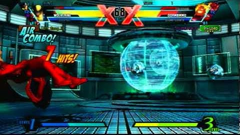 Ultimate MvC3 (PS3) Ranked Match # First thoughts