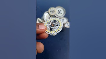 Free Bridge Rectifier From Old Led Bulb 💡#rectifier #bridgerectifier #ledrepair #experiment #shorts