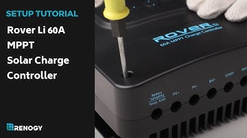 Renogy Rover Li 60 Amp MPPT Solar Charge Controller
