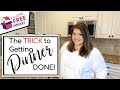 Make Dinner EASIER To Get On The Table | CLUTTER FREE JANUARY COLLAB | Week 1: Kitchens