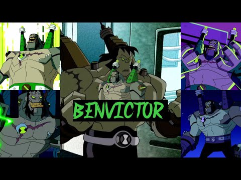 All frankenstrike (Benvictor) transformations in All Ben 10 series