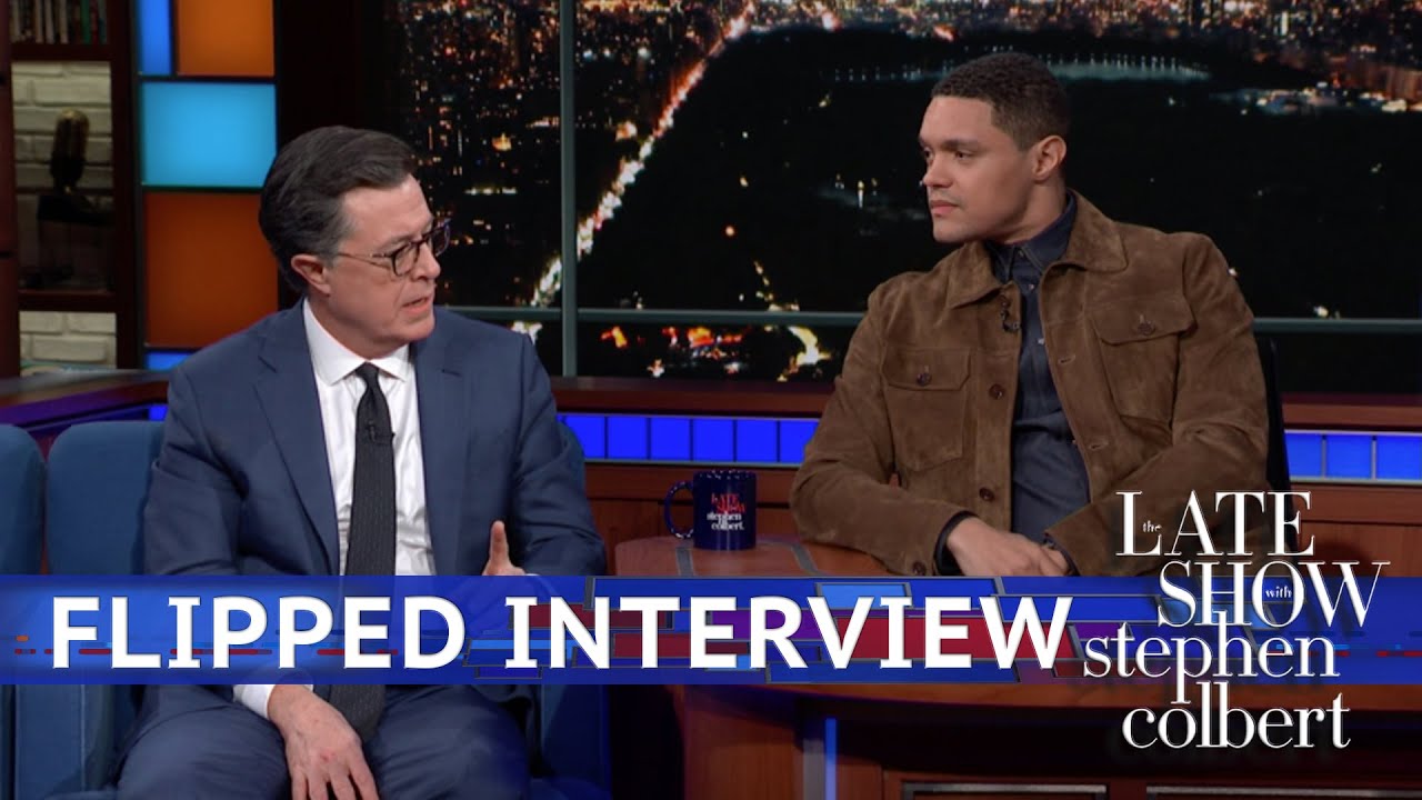 Trevor Noah Interviews Stephen Colbert