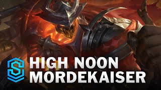 High Noon Mordekaiser Skin Spotlight  League of Legends