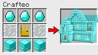 ¡COMO HACER UNA CASA DE DIAMANTITO INSTANTÁNEA! 💎😍 HORA DE MIKEGABO: NUEVA SERIE SURVIVAL CON MODS