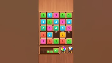 Merge  Number Wood  Block Puzzle | Merge Wood Gameplay | Awesome Puzzle Wood Block Game | Android