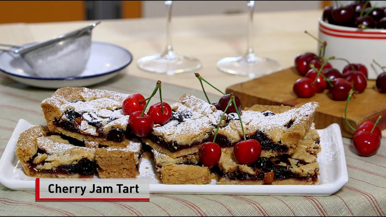 Cherry Jam Tart YouTube