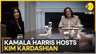 US Vice President Kamala Harris hosts Kim Kardashian to talk criminal justice reform | WION