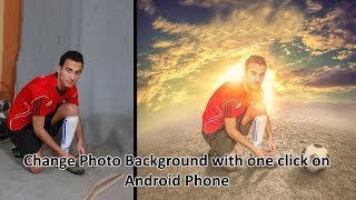 Change photo background with one click on Android Phone Teleport app| picsart|snapseed| screenshot 2