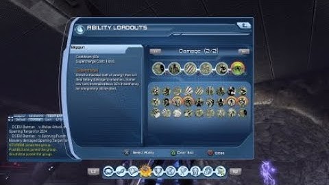 DC Universe Online - Munitions loadout dps & controller