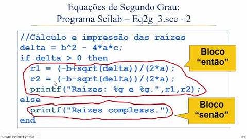 Módulo 5 - Parte 6 - Os Comandos if-then-else e printf