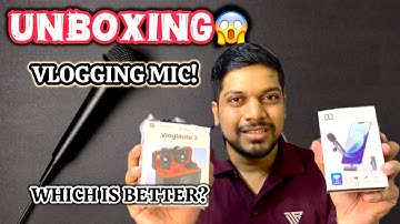 Wireless Mic Unboxing 🔥 K8 + VlogMate 3 | Sound Test & Honest Review
