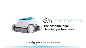 Maytronics Proteus DX3 robotic pool cleaner top features
