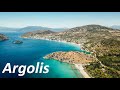 Παραλίες Αργολίδας Πελοπόννησος - Argolis Beaches Peloponnese 4K