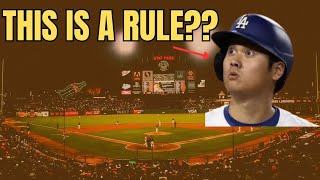 5 WEIRDEST RULES IN BASEBALL !! (Part 1)