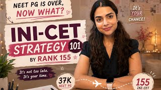 INICET 101 by Rank 155 ✨| How I went from 37k in NEET-PG to INICET AIR 155 | Complete Strategy🔥
