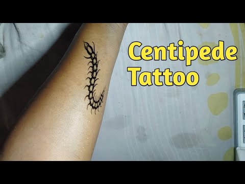 Centipede Tattoo Meaning Symbolism Design  Tattoo Ideas  TATTOOGOTO