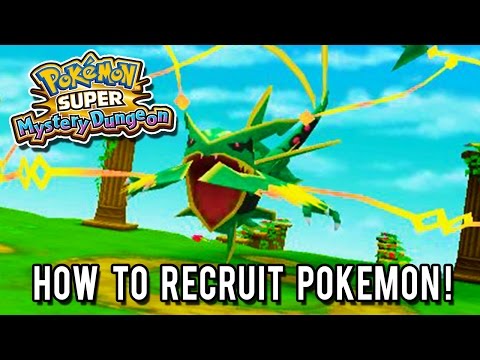 Pokémon Super Mystery Dungeon - How To Recruit Pokémon!