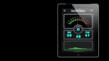 Dishwasher decibel meter