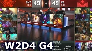 SKT vs IM - Worlds 2016 W2D4 Group B | LoL S6 World Championship Week 2 Day 4 SKT T1 vs I May G2