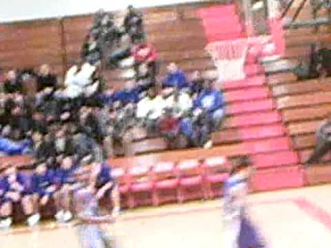 Aaron Simpson Dunk Against Vernon Hills