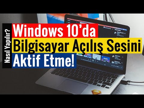 Windows 10’da Bilgisayar Açılış Sesini Aktif Etme!