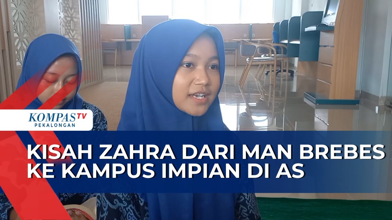 BANGGA! MAN 1 Brebes Hantar Maulida Az Zahra ke NYU dengan Beasiswa Garuda