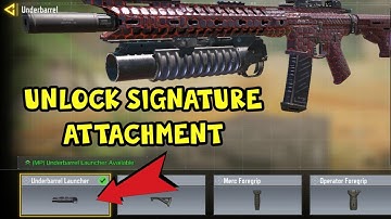 M4 NOW HAS A NEW SIGNATURE ATTACHMENT! (HOW TO UNLOCK) | COD MOBILE