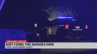 Body found in home destroyed by fire in Spartanburg Co.