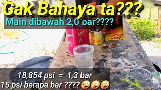 Angin dibawah 2 bar,bagaimana hasilnya???