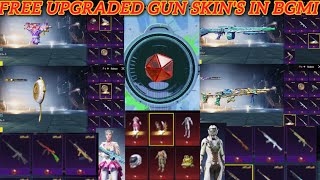 Free Upgraded gun Skin's in Bgmi। New Upcoming Mythic Forge Event। REFUNDGAMING। Bgmi New Event.