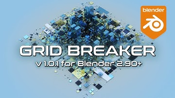 Grid Breaker v 1.0.1 for Blender 2.90+.