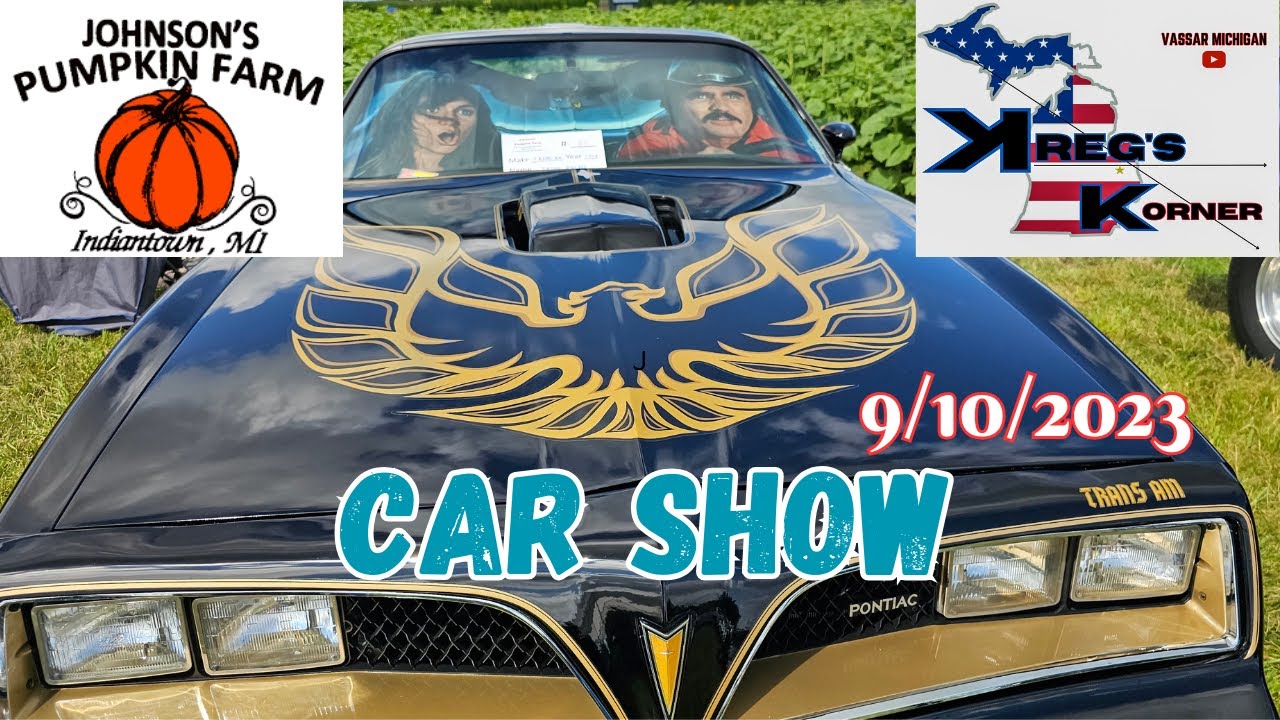 JOHNSON'S PUMPKIN FARM CAR SHOW.. INDIANTOWN MI 2023.. indiantown